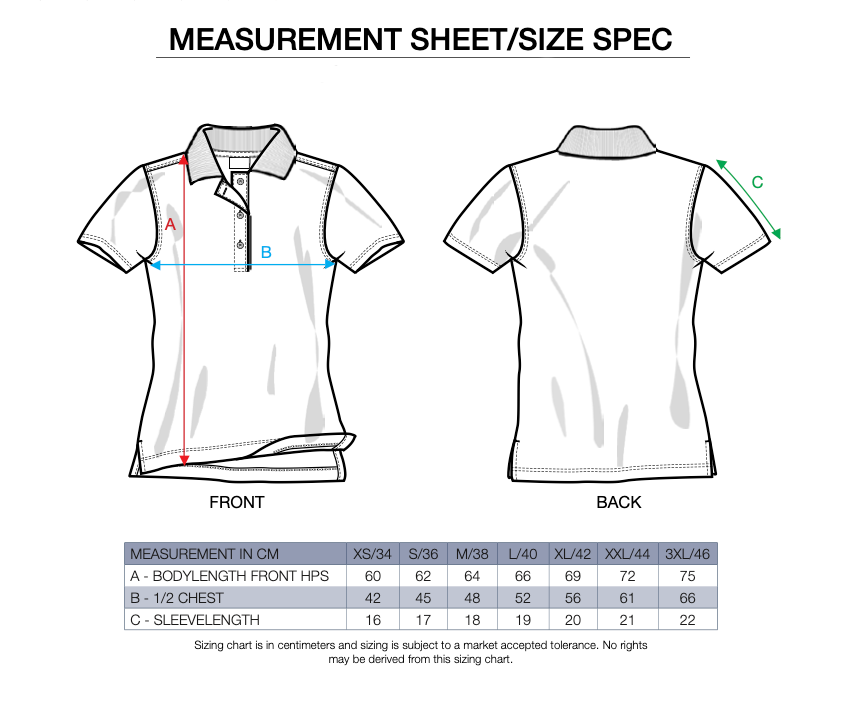 Polo NGS-masseur® Dames