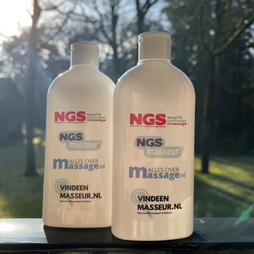 NGS refill massage olie flesje (2 stuks)